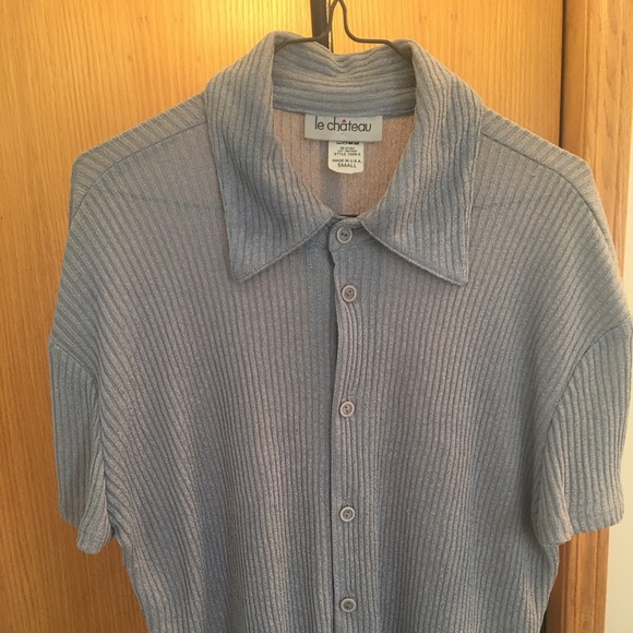 LE CHATEAU Short Sleeve Summer Shirt. Small - Picture 1 of 10